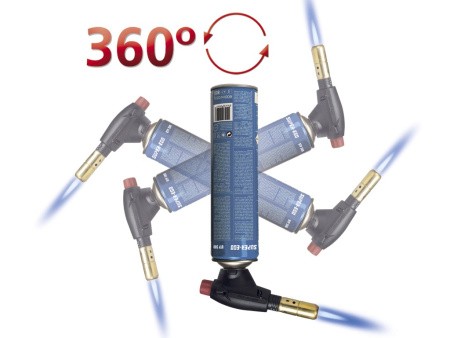 Газовая горелка SEGOFIRE PIEZO, приенение на 360 градусов
