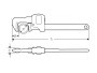 Газовый ключ STILLSON