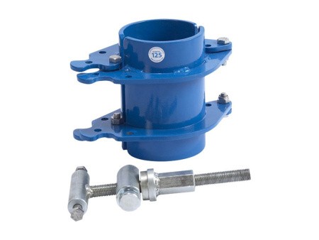 Выпрямитель после передавливания ПЭ труб диаметром 160 мм Выпрямитель после передавливания ПЭ труб диаметром 160 мм